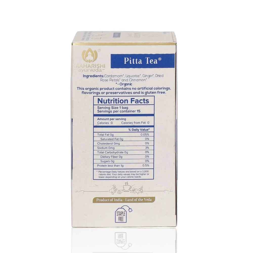 Maharishi Ayurveda Organic Pitta Tea, 15 Tea bags-3.webp